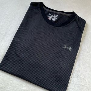 Under Armour Mens Tech Tee Short Sleeve Thin Stripe Size XL